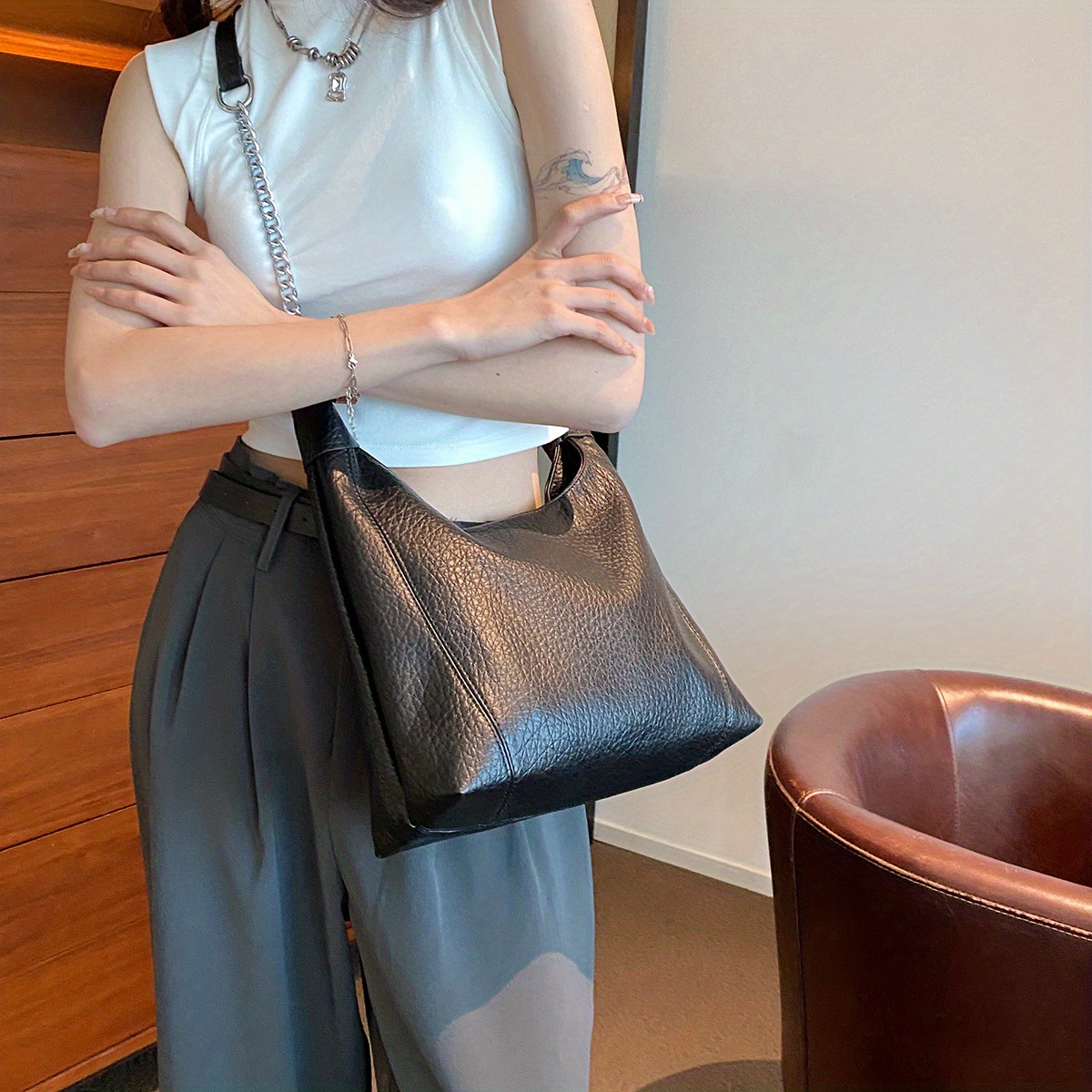 Louis Vuitton Vintage Two-Tone Sac Verseau Epi Leather Shoulder Bag, Best  Price and Reviews