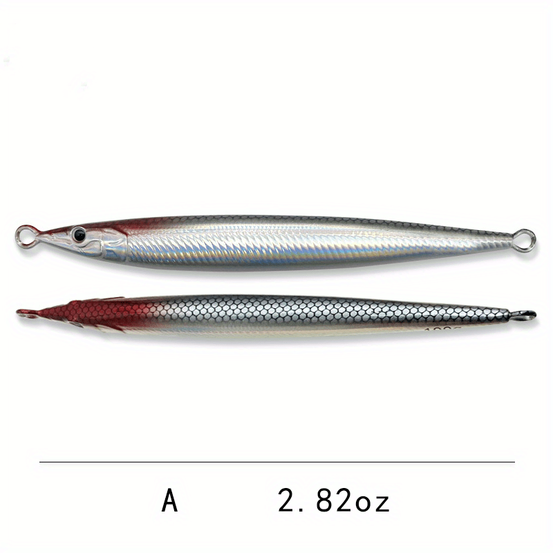 Artificial Jigbait Fishing Lure Long Casting Electroplated - Temu United  Arab Emirates