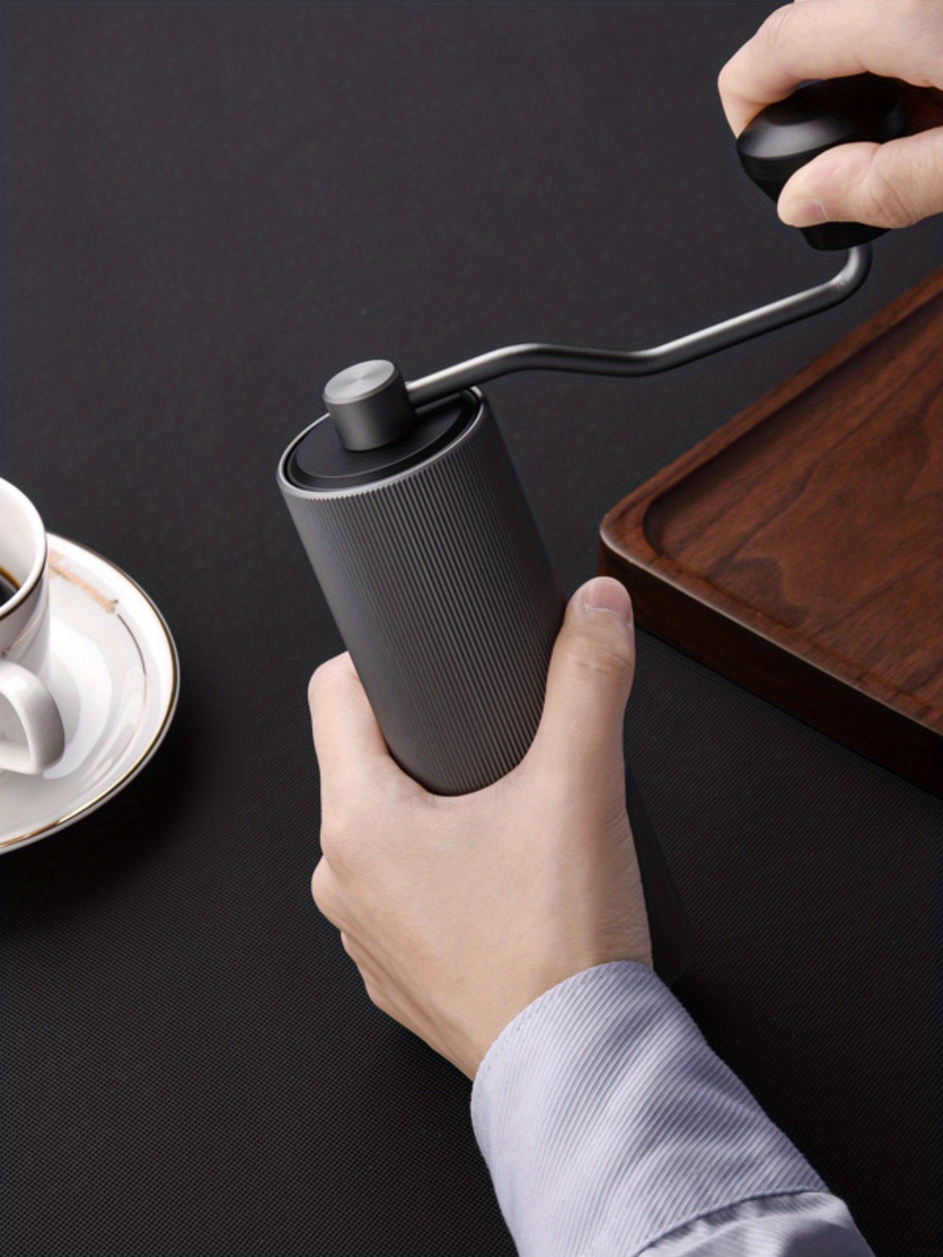 Aluminium Portable Hand Grinder Manual Coffee Bean Grinders - Temu