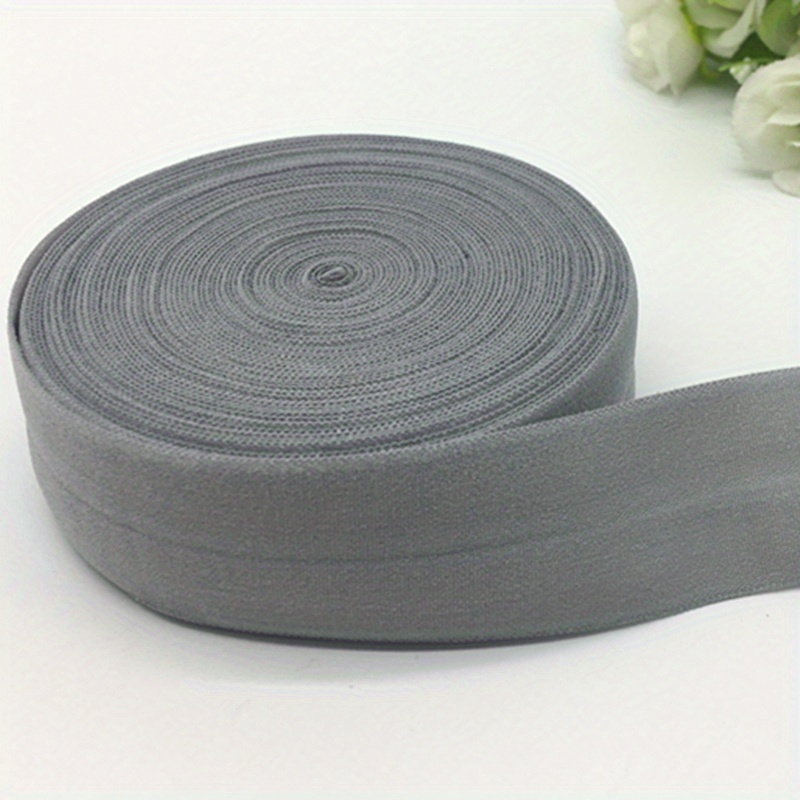 1pc Gathered Lace Elastic Ribbon Fold Over Spandex Elastic Band For Sewing  Lace Trim