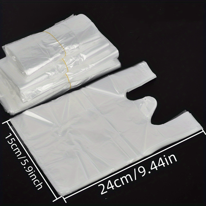 Plastic disposable store bags