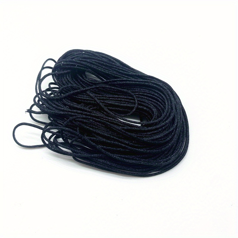 100M X 08mm Nylon Chinese Knot Cord Rattail Macrame Shamballa Thread String Beading Thread Chinese Knot Braided