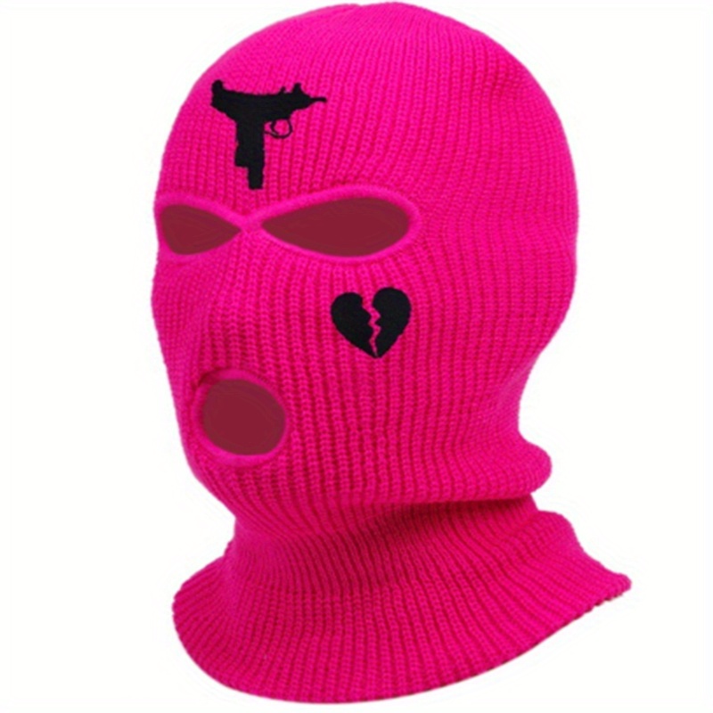 Winter Knitted Beanie Hat Warm Windproof