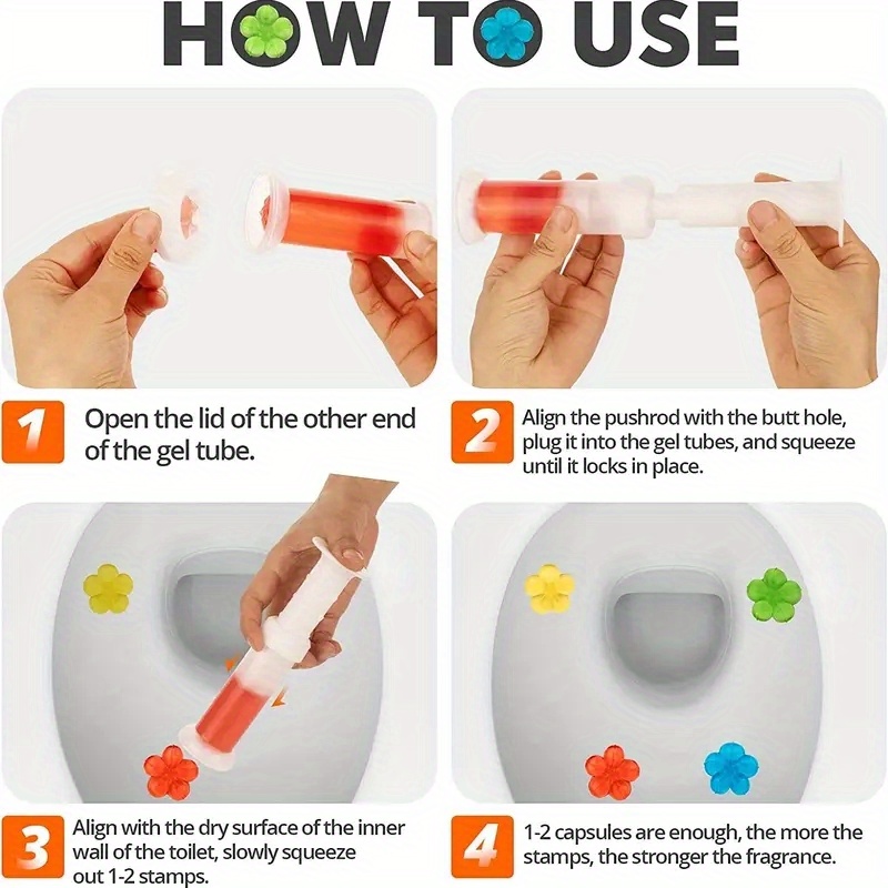 Kit Gel limpiador 100% ecológico para WC 2 en 1. Se adhiere a las paredes  del WC limpiando y desmanchando el sarro.