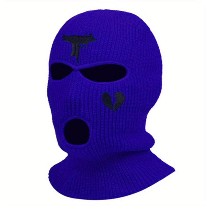 Winter Knitted Beanie Hat Warm Windproof