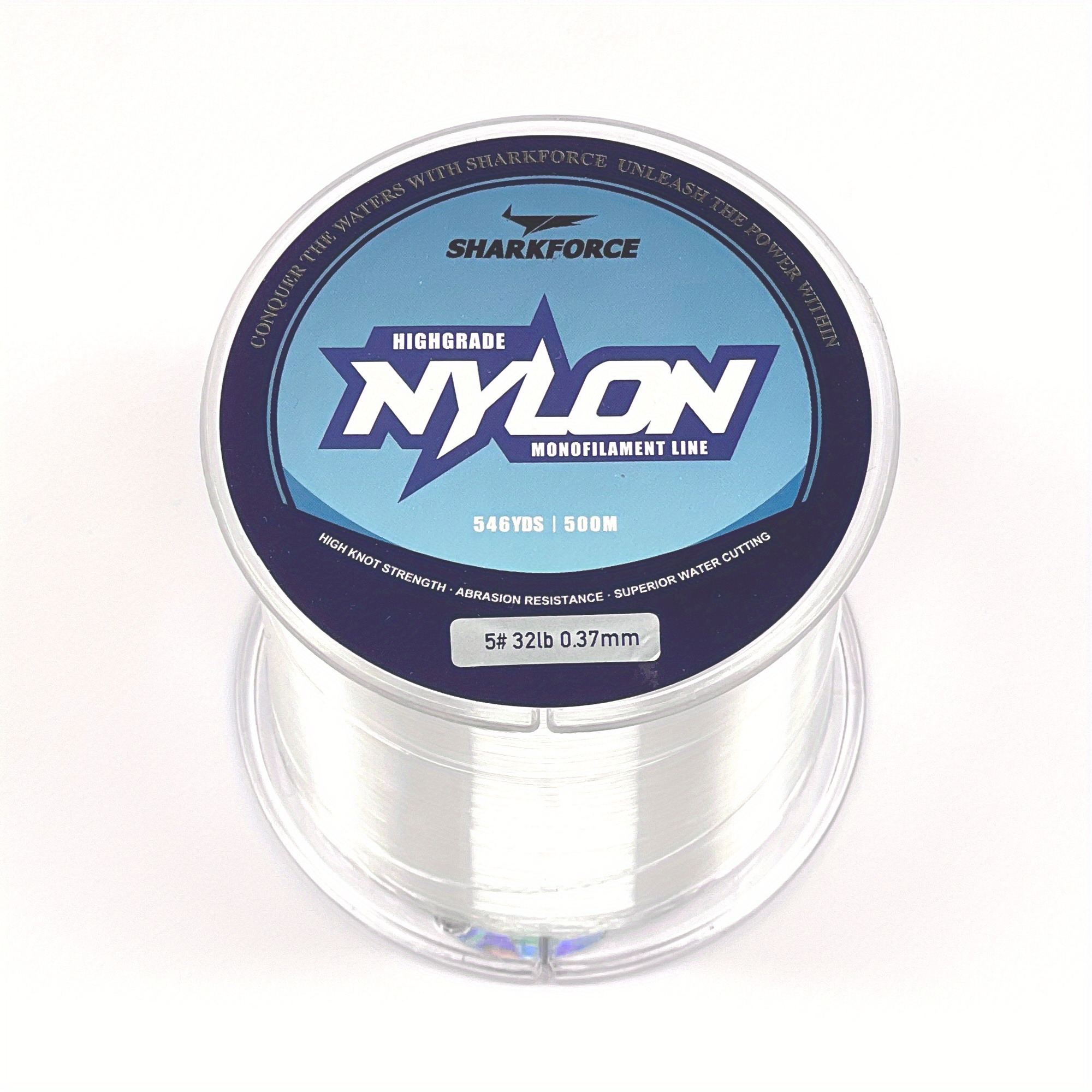 Clear Fishing Line - Strong Monofilament Nylon String Cord - 131yd Roll