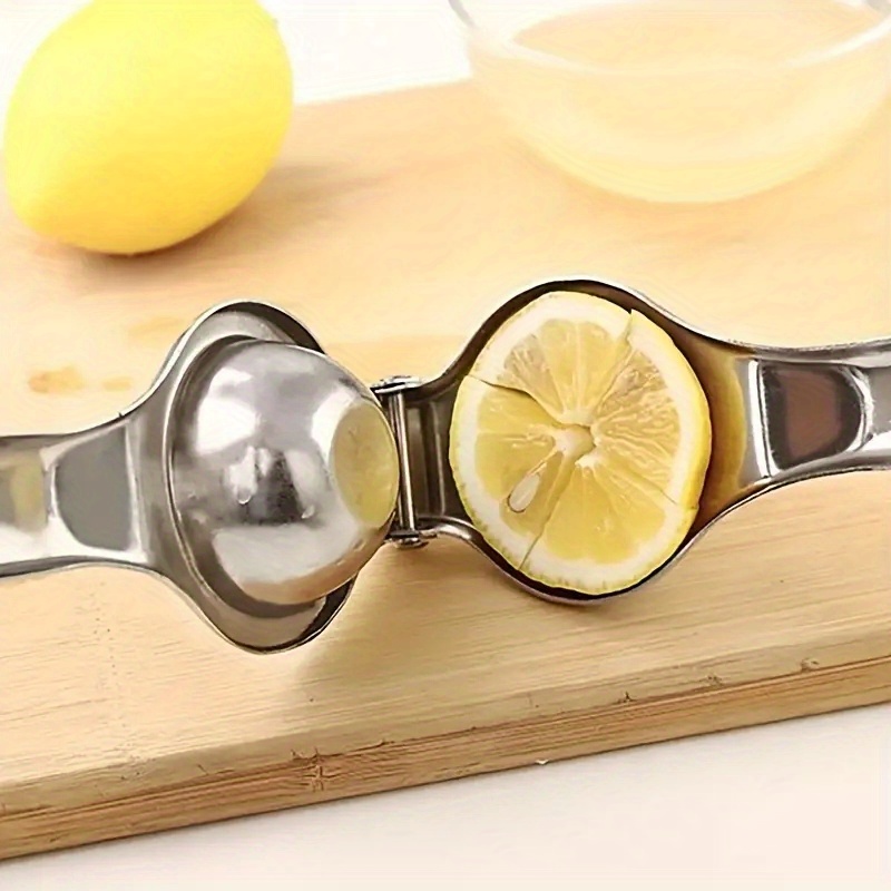 1pc citrus juicer multifunctional lemon juicer creative orange juicer manual juicer lemon squeezer stainless steel manual   citrus squeezer kitchen stuff kitchen gadgets kitchen accessories details 3