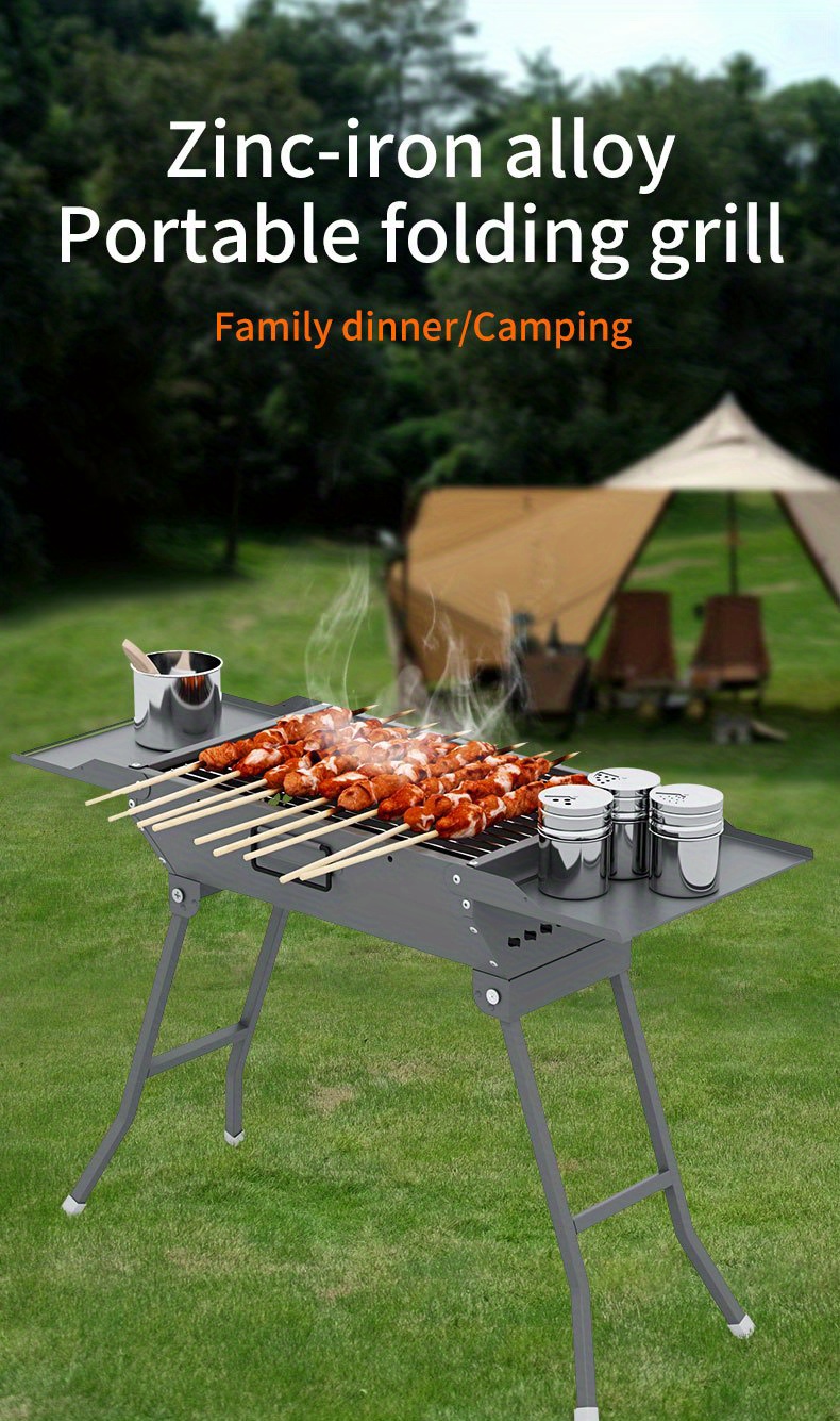Petit barbecue portable pour camping pique nique