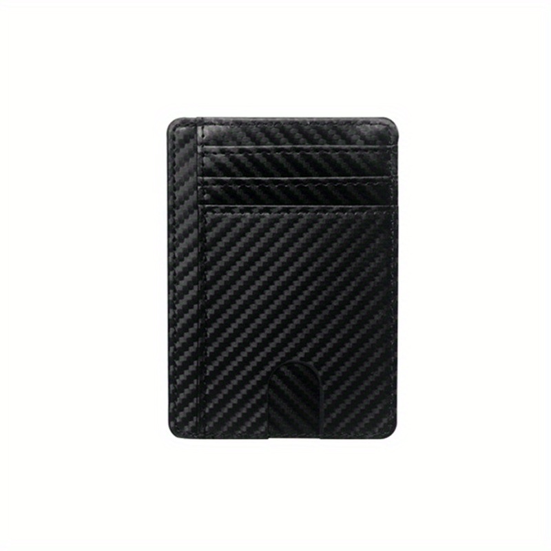 Cyanb Slim Leather Credit Card Case Holder Front Pocket Wallet