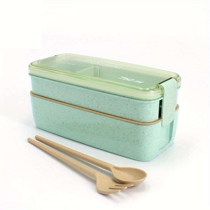 2-layer Bento Box, Leakproof Lunch Containers, Cute Lunch Boxes