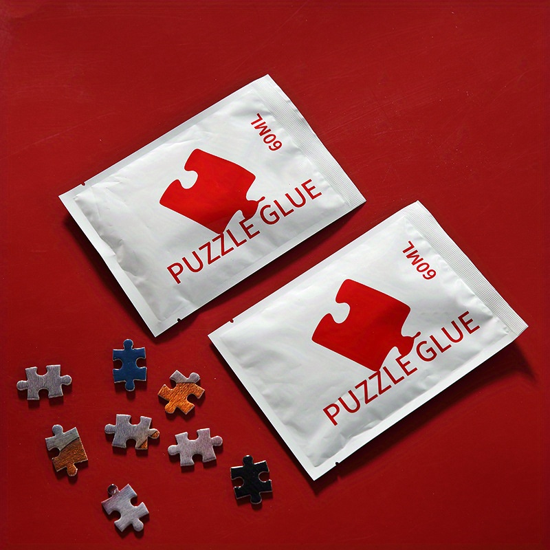 Glue Transparent Liquid Puzzles, Glue Jigsaw Puzzles Conserver