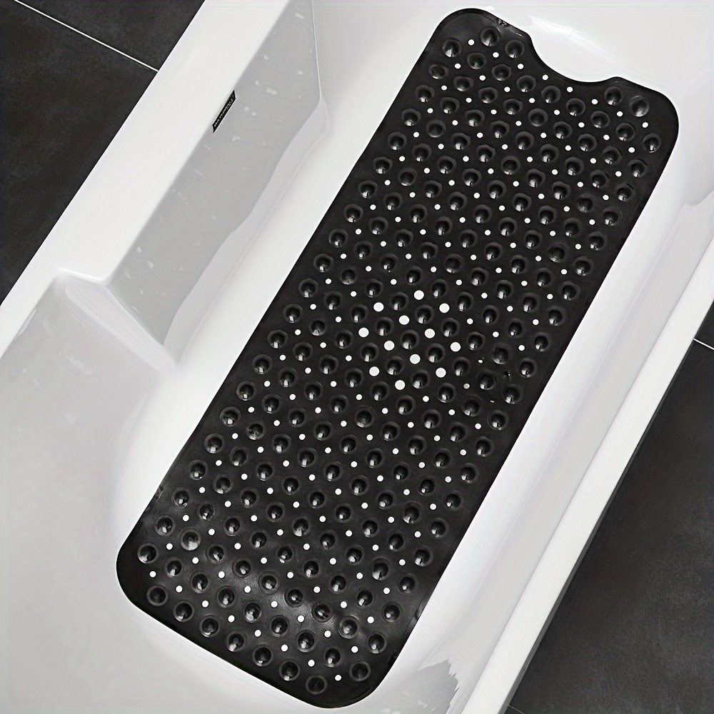 1 Stück Einfarbige Einfache Seidenkreis-duschmatte, Rutschfeste Unterlage  Für Badezimmer Und Toilette, aktuelle Trends, günstig kaufen