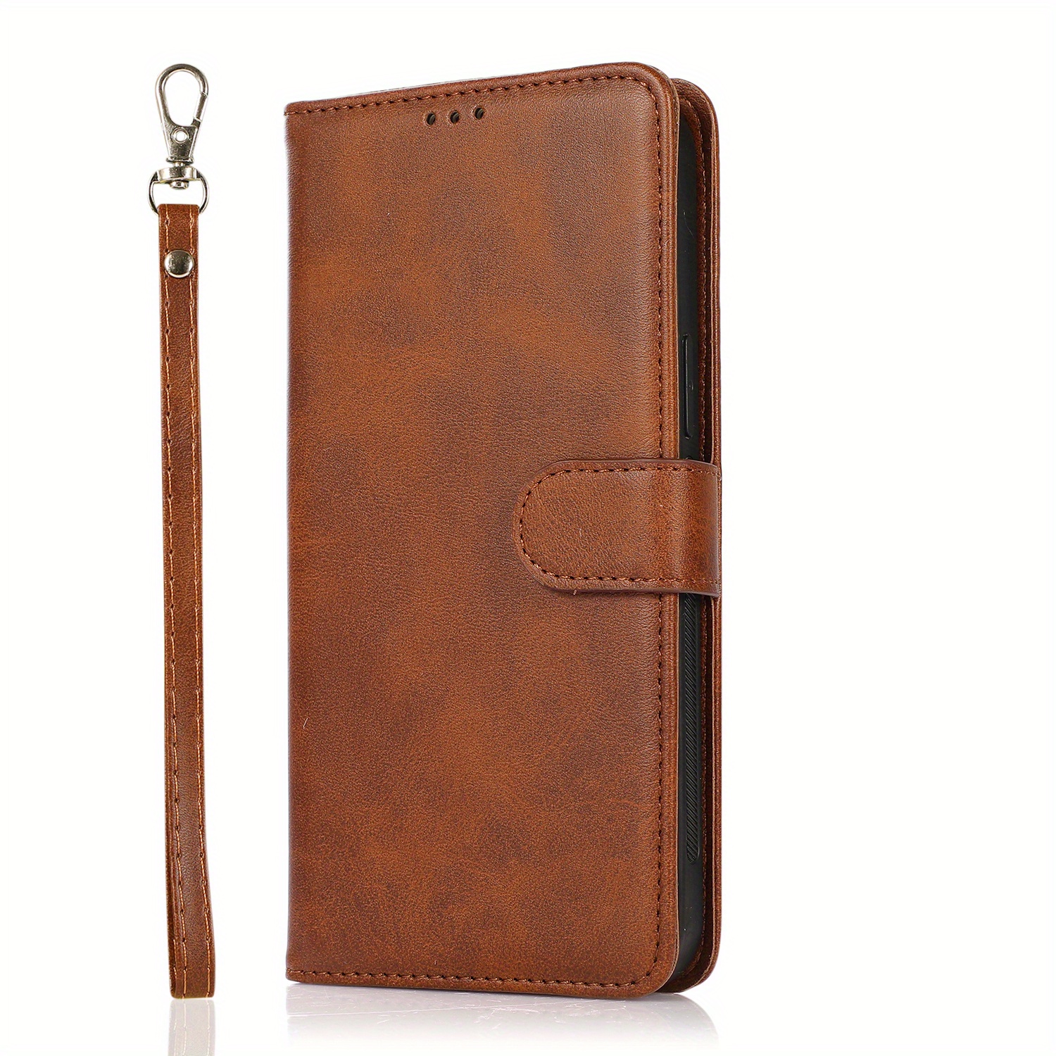 Premium Detachable Pu Leather Wallet Phone Case Iphone - Temu