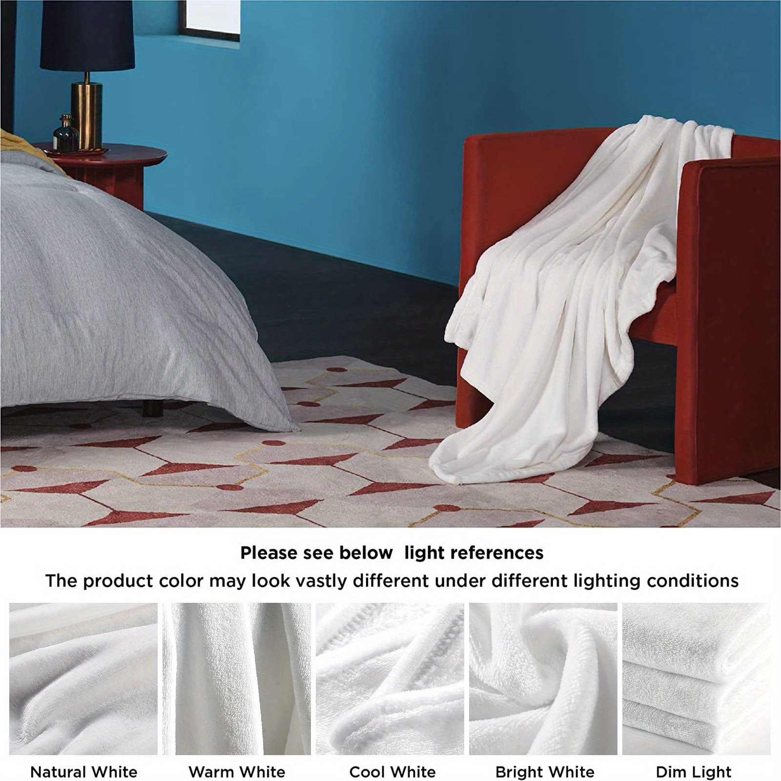 Colorful Butterfly Quilted Blanket NCU0VL123 main image 1