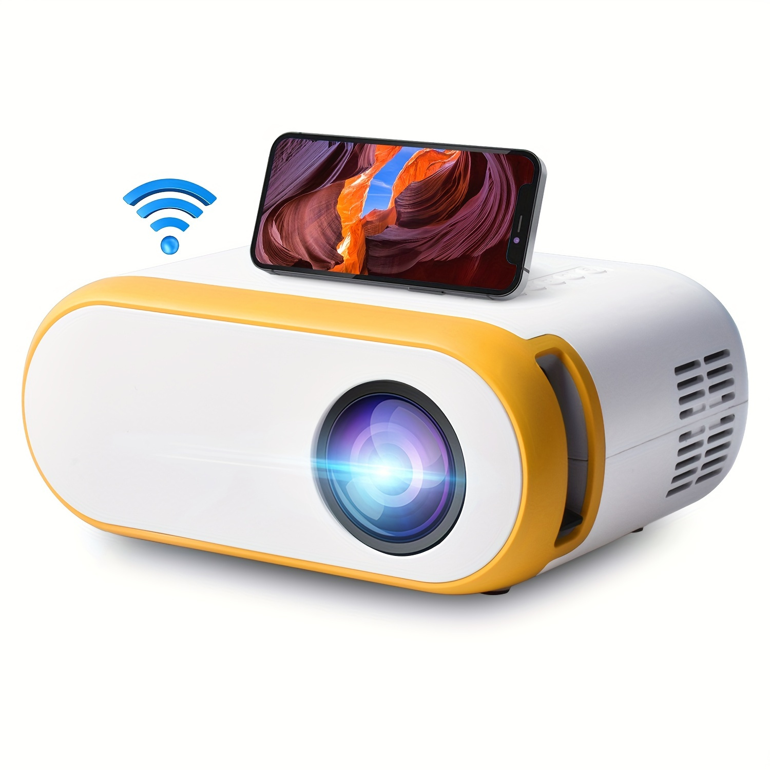 2023 New Mini Portable Projector 4k Supported Outdoor - Temu