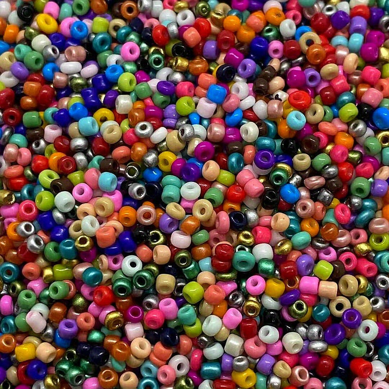 Glass Seed Beads Small Beads Assorted for Jewelry Making Crafts Bracelets