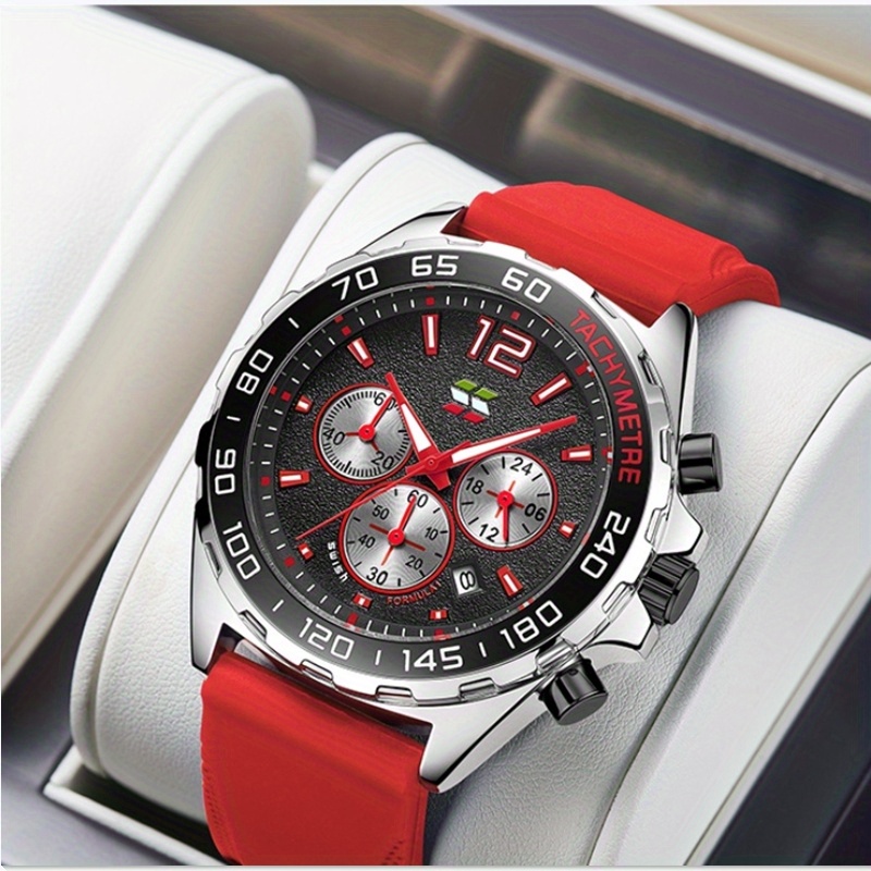 JewelryWe Paquete de 2 relojes deportivos para hombre, relojes digitales de  cuarzo multifuncionales, Digital