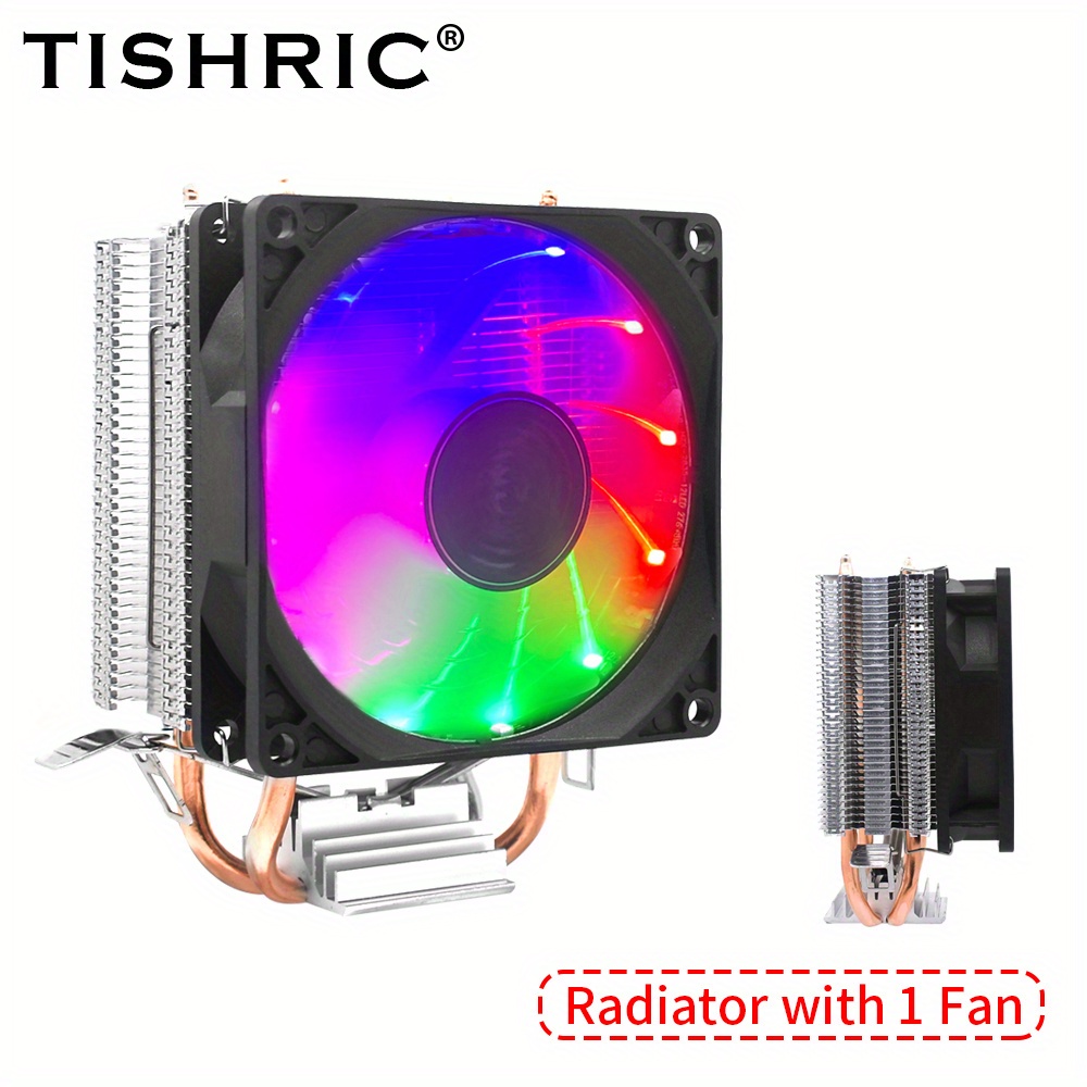 TISHRIC CPU Refroidisseur Ventilateur ARGB 120mm 4Pin PWM 4 - Temu Belgium