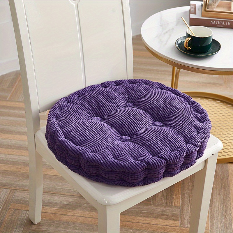 DanceeMangoo 1pcs Thicken Round Futon Hassock Seat Cushion Tatami Mattress  Pouf Bedding Sitting Pillow Home Decor