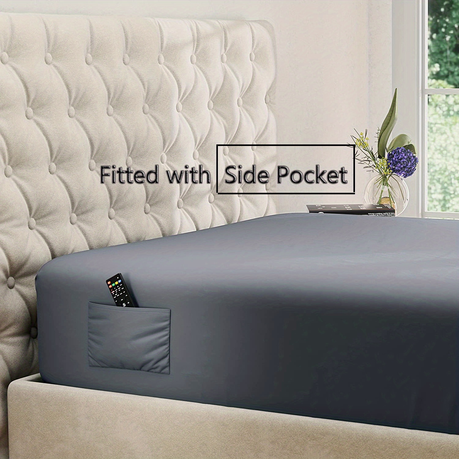 Luxury Fitted Sheet Extra Deep Pocket Temu