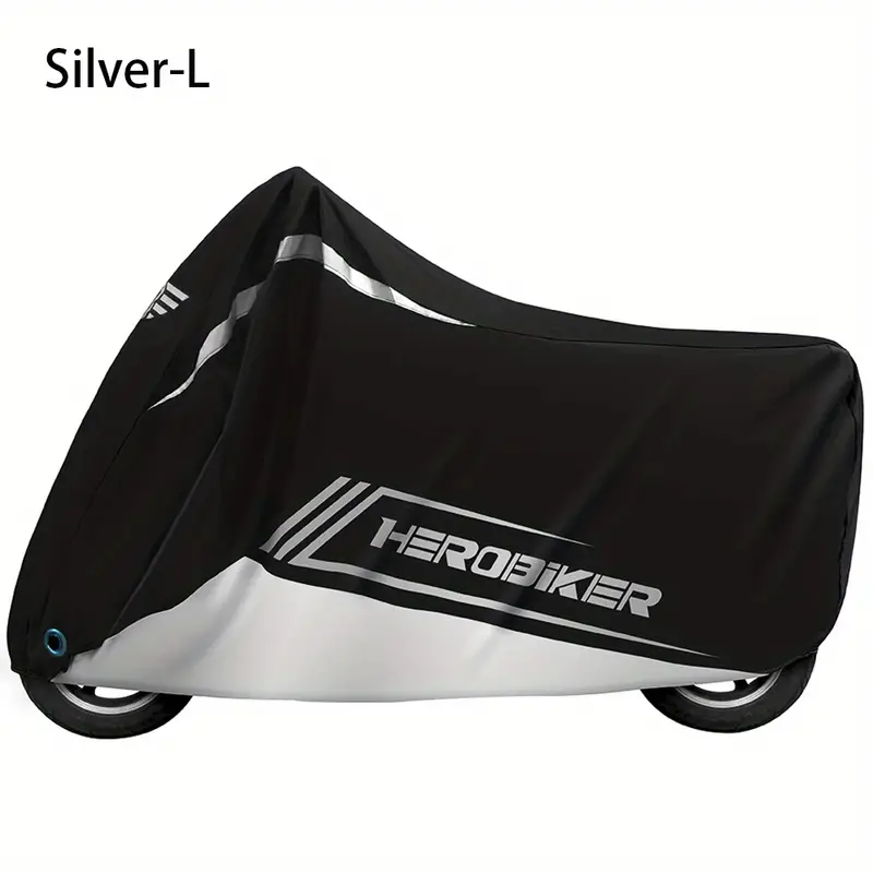 Herobiker Motorcycle Cover Waterproof Universal Outdoor Uv - Temu