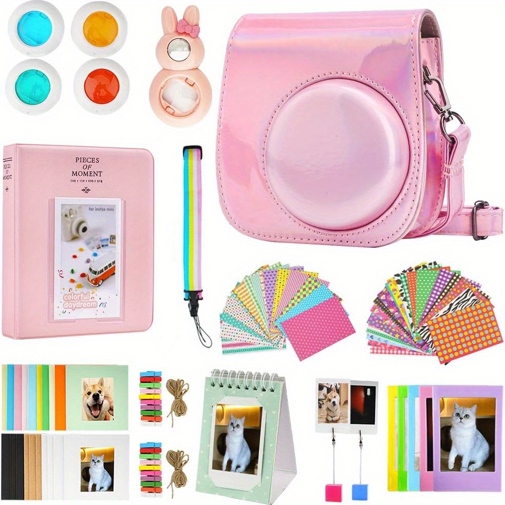 Pink Instax Mini Álbum de Fotos