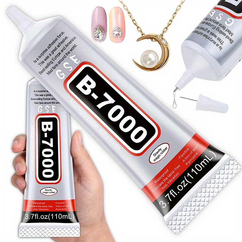 B 7000 Clear Glue Precision Tip Craft Adhesive Glue Can - Temu