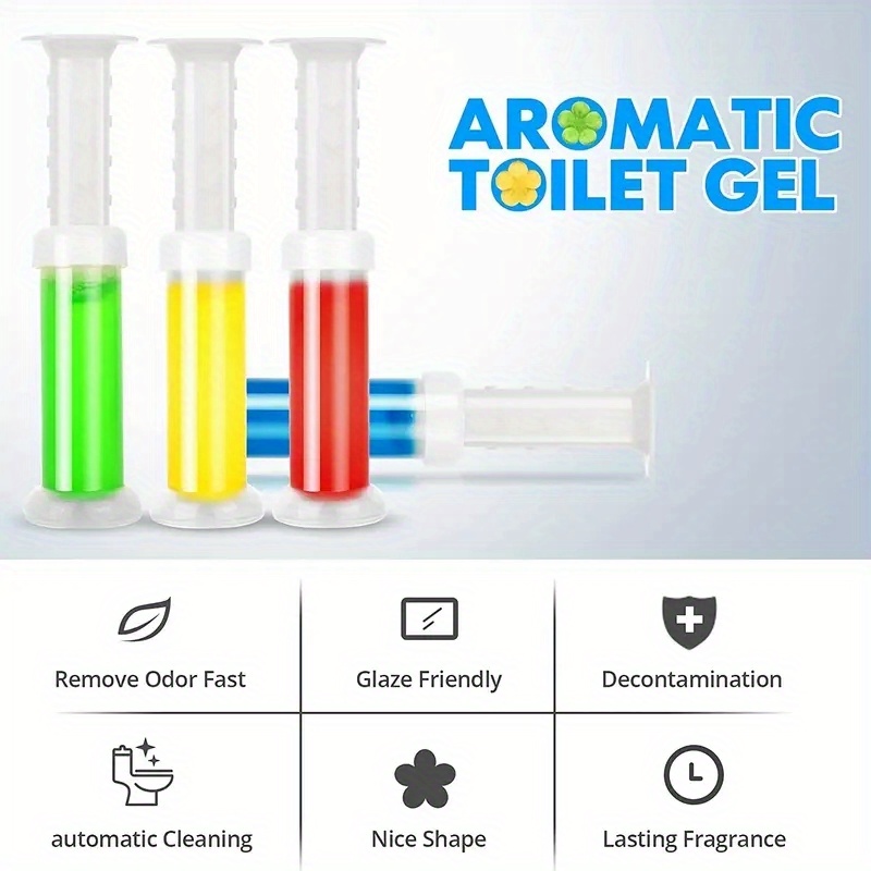 1pc toilet gel toilet bowl gel stamp scent toilet cleaner gel stamp air freshener for bathroom toilet and restroom home cleaning gadgets details 5