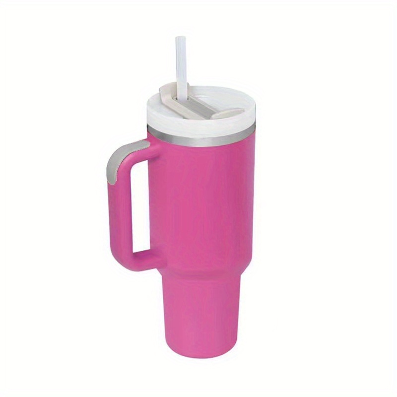 40oz Insulated Tumblers with Handle and Straw H2.0 Quencher