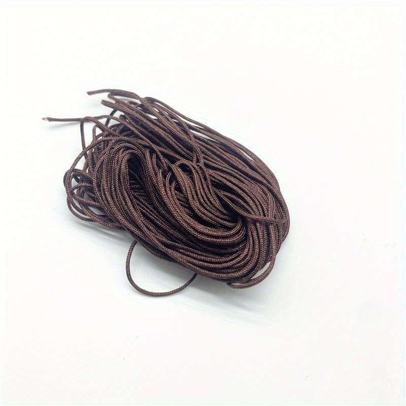 Knot on brown string