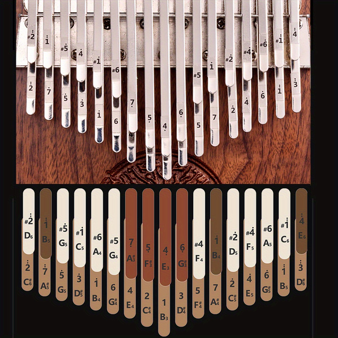 Kalimba 34 Keys Black Walnut Tone Key B / C Thumb Piano 24 - Temu