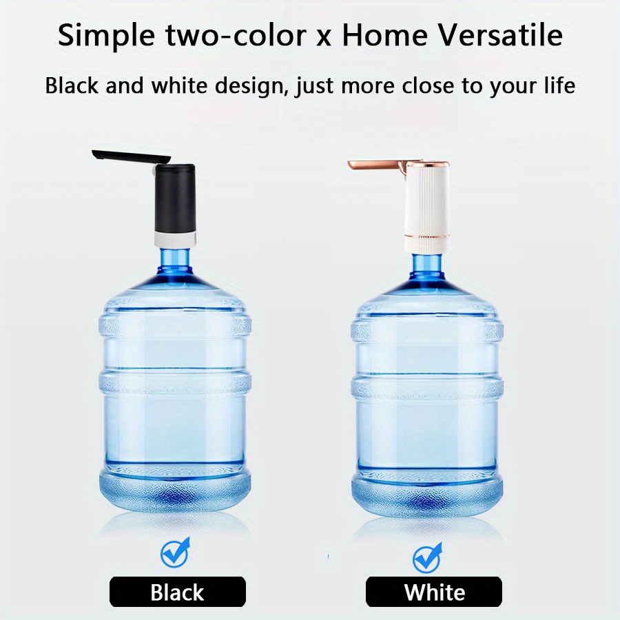 universal water bottle pump dispenser 5 gallon kt077 foldable automatic water bottle pump portable electric drinking water pump usb charging 1 5 gallon water bottle switch Product details 3