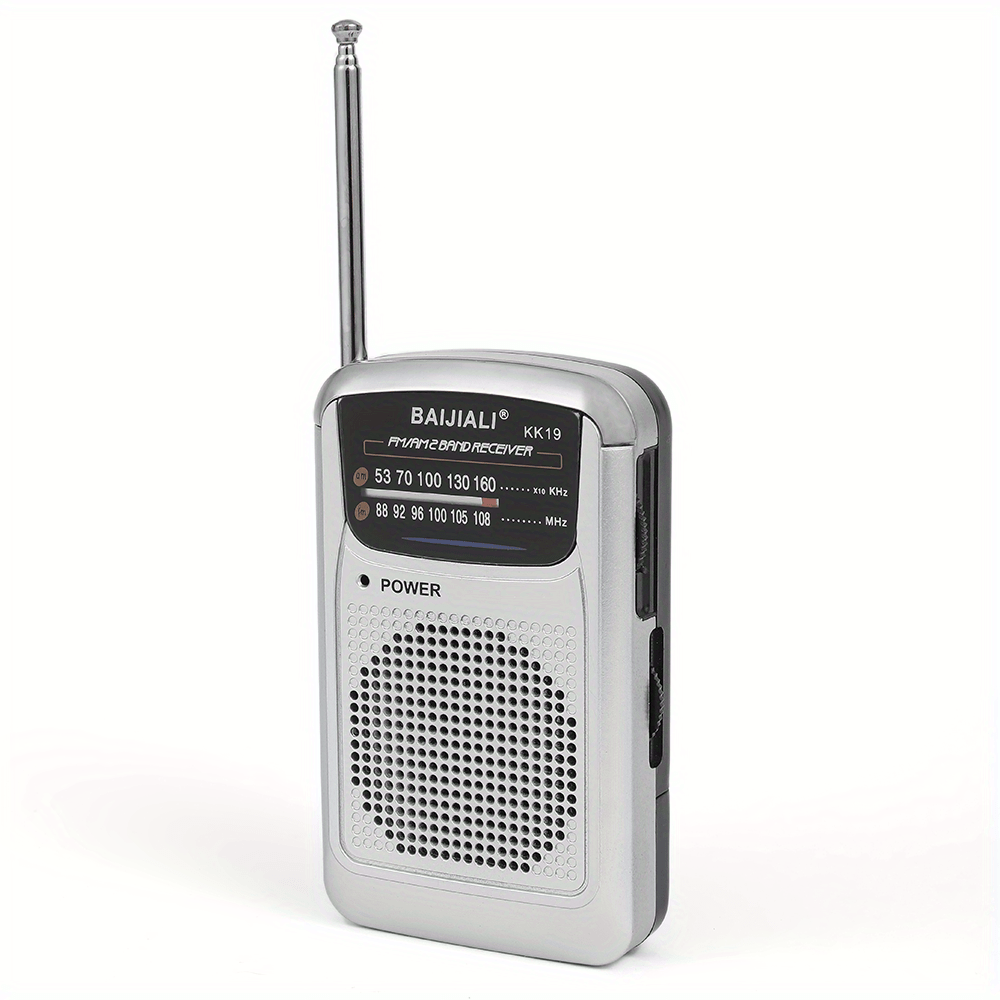 Tendak Radio Portatili FM/AM, Radiolina Portatile Piccola, Radio a Pile,Con  un'eccellente qualità del suono, Schermo grande, sveglia, timer, radio a  transistor alimentata via USB : : Elettronica