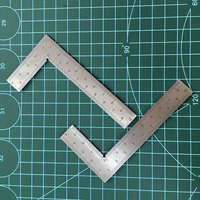 Ruler L Square 8X8 Inch Metric Design Craft Art Ruler 5808