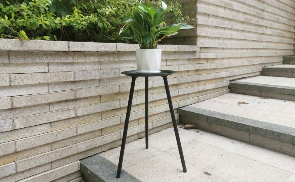 Plant Stand Indoor, Mid Century Metal Plant Stands Table For Flower Pots,  Tall Plant Holder, Side End Table For Window Balcony Garden - Temu