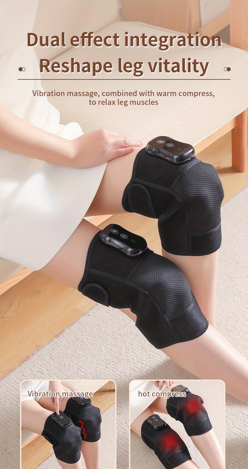 Vibration Knee Massager With Heat - Honest Physical Therapist Review 