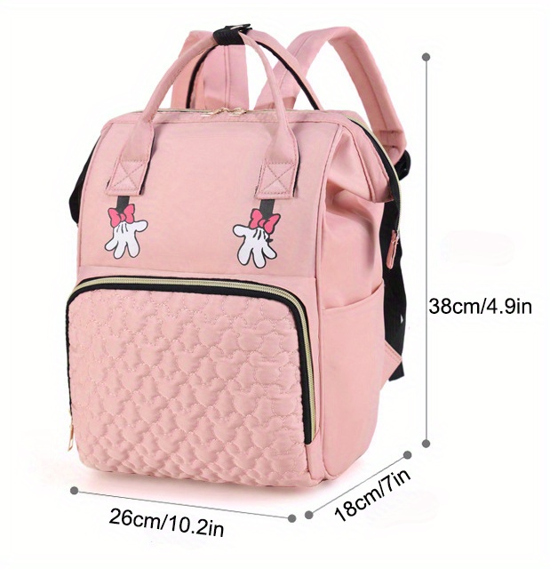 MOCHILA CAMBIADOR PARA BEBE, ROSA. Mi Tienda Vision