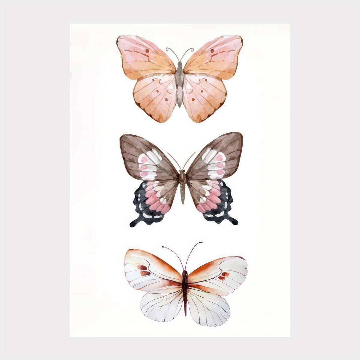 Beautiful Butterflies Canvas Wall Art For Home, Living Room