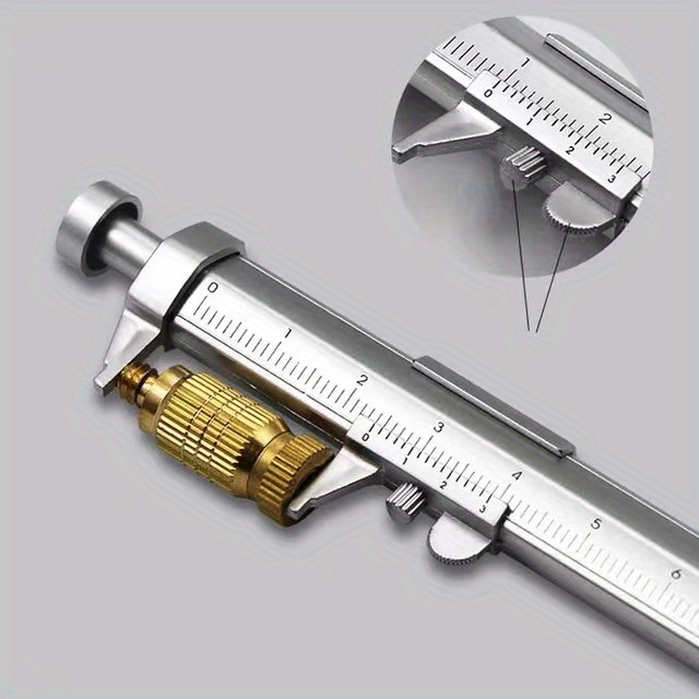 Multifunctional Gel Ink Pen Vernier Caliper Roller Ball Pen Temu