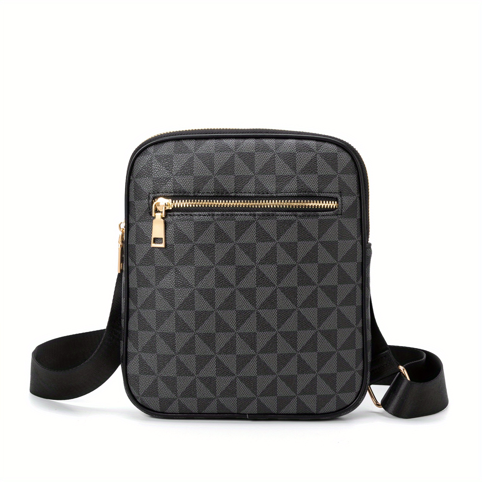 Geometric discount crossbody bag