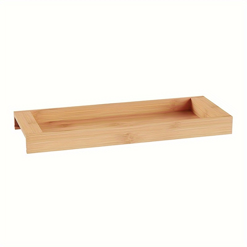 Bamboo Tray Bathroom Vanity Tray Counter Wood Small Bathroom Temu
