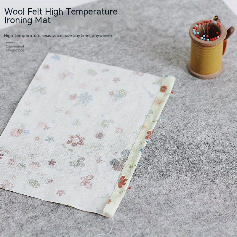 Wool Pressing Mat For Quilting Ironing Pad High Temperature Ironing Board  Felt Press Mat For Home Sewing Quilting Supplies - Sewing Tools & Accessory  - AliExpress