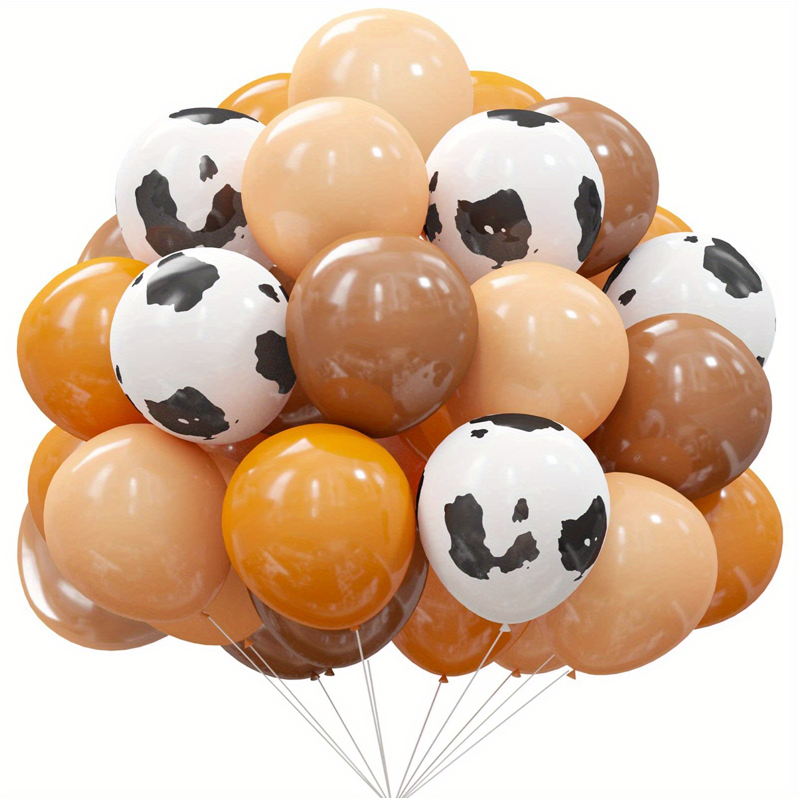 cow balloons kit brown cow print balloons - Temu New Zealand