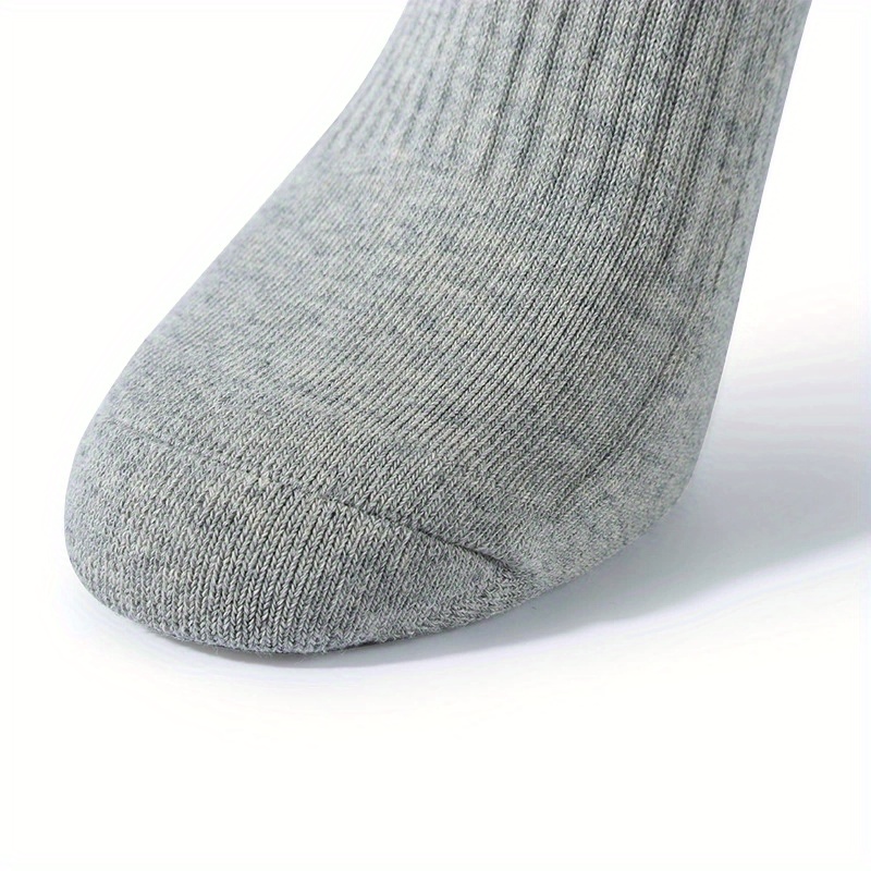 thumbnail image 2 of 5pars Men's Sports Md-calf Socks Cotton Socks, Ant-odor Sweat... 2 of 10