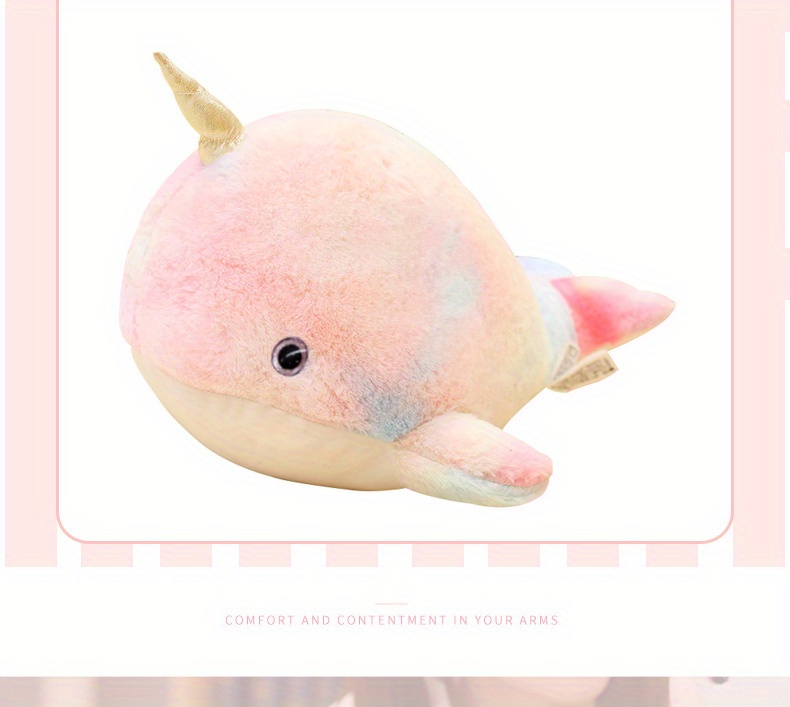 unicorn whale stuffed animal