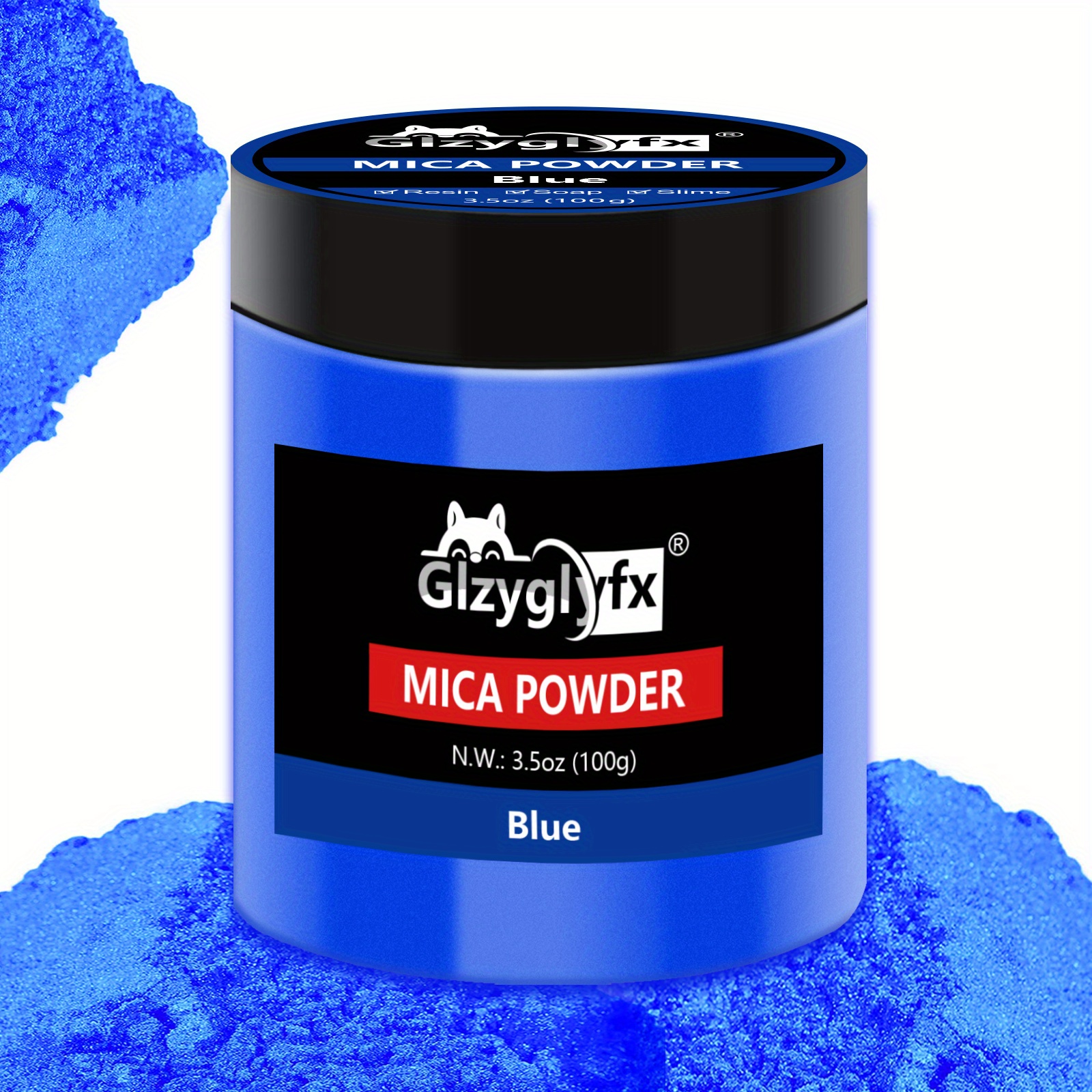 Rezin-Arte (Epoxy,Resin,Paint,Color,Art) Blue Moon Pigment 40 gram Jar