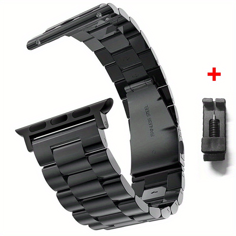 Bracelet Montre Solide Compatible Watch Bracelet Temu France