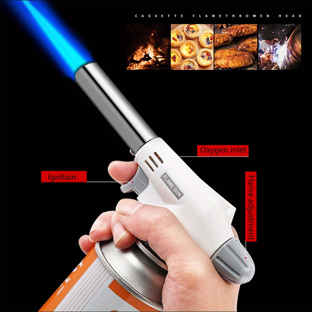 Multifunctional Flame Gun Torch Perfect For Camping Bbqs - Temu