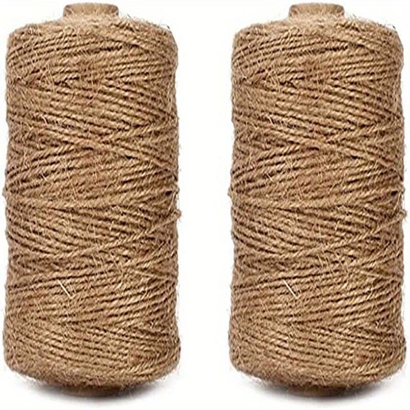 Natural Jute Twine Brown Twine Rope For Crafts Gift Wrapping - Temu United  Arab Emirates