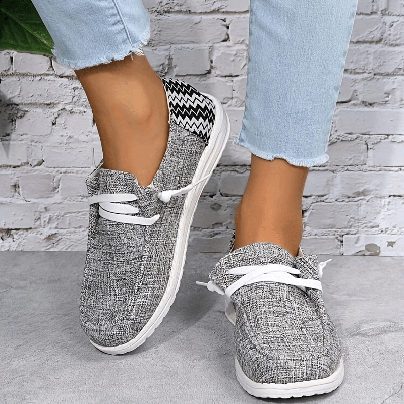 Women's Slip on Shoes Low Top Canvas Sneakers Non